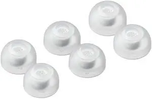 AZLA SednaEarfit MAX TWS 6 Earbud Tips for Wireless Headphones, Noise Canceling Earbuds Replacement Tips, White (MS/M/ML) AZLA SednaEarfit MAX TWS 6 Earbud Tips for Wireless Headphones, Noise Canceling Earbuds Replacement Tips, White (MS/M/ML)