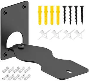Aiweiwa Heavy-Duty Speaker Wall Mount for KEF LSX II Speakers Mount Wall Bracket - Space Saving Wall Speaker Mount for KEF LSX II Wireless HiFi Speakers Bracket with Cable Clips, Black Aiweiwa Heavy-Duty Speaker Wall Mount for KEF LSX II Speakers Mount Wall Bracket - Space Saving Wall Speaker Mount for KEF LSX II Wireless HiFi Speakers Bracket with Cable Clips, Black