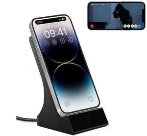 LIZVIE Wireless Charger for iPhone - 1080P HD Mini Smart Camera, WiFi Remote Viewing, Night Vision, Motion Detection LIZVIE Wireless Charger for iPhone - 1080P HD Mini Smart Camera, WiFi Remote Viewing, Night Vision, Motion Detection