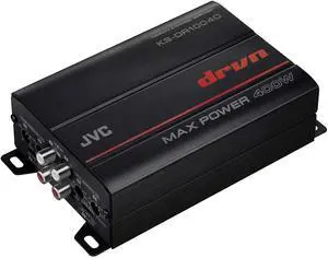 JVC KS-DR1004D 400 Watt 4-Channel Bridgeable Amplifier for Car & Marine and RZR/ATV/UTV/Cart Motorsports JVC KS-DR1004D 400 Watt 4-Channel Bridgeable Amplifier for Car & Marine and RZR/ATV/UTV/Cart Motorsports