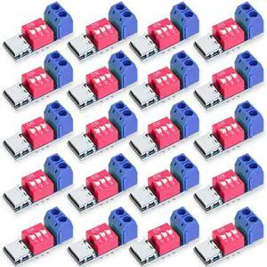 Seloky USB-C PD Trigger Board Module PD/QC Decoy Board Fast Charge USB Type-C to 5-20V High Speed Charger Power Delivery Boost Module (20PCS) Seloky USB-C PD Trigger Board Module PD/QC Decoy Board Fast Charge USB Type-C to 5-20V High Speed Charger Power Delivery Boost Module (20PCS)