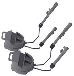 DLP Tactical Helmet ARC Rail Adaptor Set Compatible with 3M Peltor ComTac Headsets Fits Fast ACH MICH Crye AirFrame Helmets Rotating Mount Earmuff Adapter No Mods - Foliage Green DLP Tactical Helmet ARC Rail Adaptor Set Compatible with 3M Peltor ComTac Headsets Fits Fast ACH MICH Crye AirFrame Helmets Rotating Mount Earmuff Adapter No Mods - Foliage Green