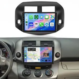8Core 4GB+64GB for Toyota RAV4 2007-2011 Car Stereo Radio with 5/6GhzWiFi,10.1 Inch 1280x720P IPS Touchscreen Wireless Carplay/Android Auto DSP Hi-Res GPS Android 13 FM/RDS SWC Camera 8Core 4GB+64GB for Toyota RAV4 2007-2011 Car Stereo Radio with 5/6GhzWiFi,10.1 Inch 1280x720P IPS Touchscreen Wireless Carplay/Android Auto DSP Hi-Res GPS Android 13 FM/RDS SWC Camera