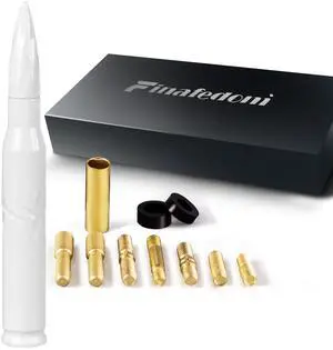 7.8in Car Truck Antenna Bullet Antenna Truck Accessories Silverado 1500 Ford F150 Dodge Ram 1500 GMC Sierra 1500 Ranger Short Replacement Antena para Carro (White, 7.8in Spiral Style) 7.8in Car Truck Antenna Bullet Antenna Truck Accessories Silverado 1500 Ford F150 Dodge Ram 1500 GMC Sierra 1500 Ranger Short Replacement Antena para Carro (White, 7.8in Spiral Style)