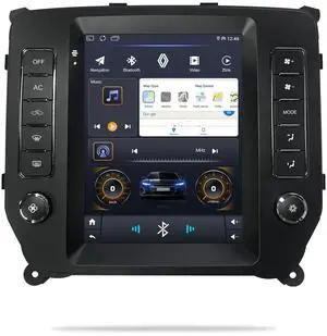 Suitable for Chevrolet Silverado 2013-2018 Android 12 car Stereo WiFi 4 core GPS Navigation Radio player9.7 '' high-Definition Touch Screen Audio Backup Camera (4+64G) Suitable for Chevrolet Silverado 2013-2018 Android 12 car Stereo WiFi 4 core GPS Navigation Radio player9.7 '' high-Definition Touch Screen Audio Backup Camera (4+64G)