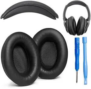 AHG Replacement SoundTrue AE2 Ear Pads and SoundTrue AE2 Headband pad Cushion Compatible with Bose Soundtrue Around Ear 2 / Bose Soundtrue AE2 Headphones (Black). (Not compatible with any other AHG Replacement SoundTrue AE2 Ear Pads and SoundTrue AE2 Headband pad Cushion Compatible with Bose Soundtrue Around Ear 2 / Bose Soundtrue AE2 Headphones (Black). (Not compatible with any other
