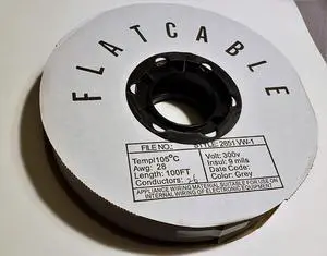 Pc Accessories - IDC Flat Ribbon Cable, 26 Wires 26C for 2.54mm 0.1" IDC Connectors, 26P 100 Feet Spool Pc Accessories - IDC Flat Ribbon Cable, 26 Wires 26C for 2.54mm 0.1" IDC Connectors, 26P 100 Feet Spool