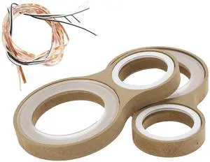RATCHROLL 2 Set Universal Speaker Spacer Ring Adapter Dual Rings Waterproof for 2" for 4" with Acrylic Washers and Light Strip Brown Wood RATCHROLL 2 Set Universal Speaker Spacer Ring Adapter Dual Rings Waterproof for 2" for 4" with Acrylic Washers and Light Strip Brown Wood