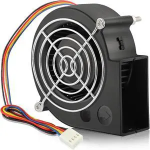 GDSTIME High Speed 97mm x 33mm 4-Pin PWM Blower 24V Dual Ball Bearing Brushless Turbine Turbo Cooling Fan GDSTIME High Speed 97mm x 33mm 4-Pin PWM Blower 24V Dual Ball Bearing Brushless Turbine Turbo Cooling Fan