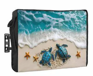 Big buy store Outdoor TV Cover 75 Inch Sea Turtle TV Enclosure Blue Summer Beach Waves TV Covers for Outside TV Display Screen Protector with Remote Control Pocket Home Decor Big buy store Outdoor TV Cover 75 Inch Sea Turtle TV Enclosure Blue Summer Beach Waves TV Covers for Outside TV Display Screen Protector with Remote Control Pocket Home Decor