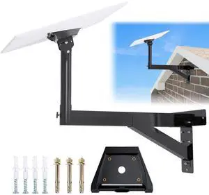 Starlink Gen 3 Mount, Ybervont Starlink Mounting Kit Gen 3, Heavy Duty Starlink Long Wall Mount for Starlink Internet Kit Satellite, Starlink Pole Mount with Starlink Gen 3 Pipe Adapter Starlink Gen 3 Mount, Ybervont Starlink Mounting Kit Gen 3, Heavy Duty Starlink Long Wall Mount for Starlink Internet Kit Satellite, Starlink Pole Mount with Starlink Gen 3 Pipe Adapter