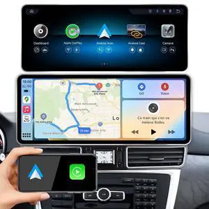 AIOMERUI Ultra Narrow 12.8 Inch QLED Upgrade Car Stereo for Mercedes Benz ML GL W166 X166 2012-2015 Carplay Touchscreen HD2400*900 Zinc Alloy Frame NTG4.5/4.7 Linux AIOMERUI Ultra Narrow 12.8 Inch QLED Upgrade Car Stereo for Mercedes Benz ML GL W166 X166 2012-2015 Carplay Touchscreen HD2400*900 Zinc Alloy Frame NTG4.5/4.7 Linux