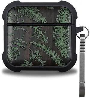 Patterit for AirPods 4 Case (2024) (USB-C), Shockproof Cover with Quick Released Keychain, Compatible with AirPods 4th Generation, Natural Wood Hand-Drawn (Botanical Garden) Dark Wood Patterit for AirPods 4 Case (2024) (USB-C), Shockproof Cover with Quick Released Keychain, Compatible with AirPods 4th Generation, Natural Wood Hand-Drawn (Botanical Garden) Dark Wood