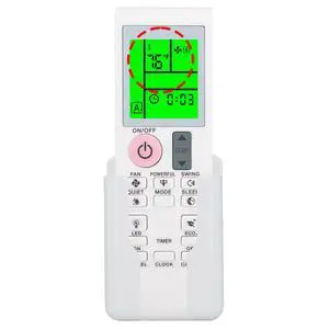Replacement Remote Control for DAIKIN Air Conditioner FTKN09AXVJU,FTKN12AXVJU,FTKN18AXVJU,FTKN24AXVJU,FTKB09AXVJU,FTKB12AXVJU,FTKB18AXVJU,FTKB24AXVJU,FTXB09AXVJU,FTXB12AXVJU,FTXB18AXVJU,FTXB24AXVJU Replacement Remote Control for DAIKIN Air Conditioner FTKN09AXVJU,FTKN12AXVJU,FTKN18AXVJU,FTKN24AXVJU,FTKB09AXVJU,FTKB12AXVJU,FTKB18AXVJU,FTKB24AXVJU,FTXB09AXVJU,FTXB12AXVJU,FTXB18AXVJU,FTXB24AXVJU