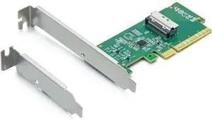 H!Fiber 1 Port MCIO(74pin) 8i to PCIe X8 Adapter, Gen5 PCIe5.0 H!Fiber 1 Port MCIO(74pin) 8i to PCIe X8 Adapter, Gen5 PCIe5.0