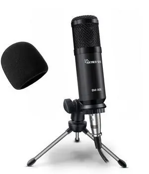 Hayner-Seek Podcast Studio Microphone Condenser Mic Podcast Equipment Bundle with 3.5mm Audio XLR Cable Hayner-Seek Podcast Studio Microphone Condenser Mic Podcast Equipment Bundle with 3.5mm Audio XLR Cable