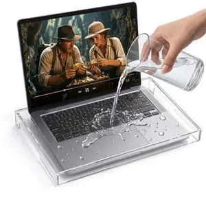 15.6inch Laptop Keyboard Covers Acrylic Keyboard Cover Cat Laptop KeyboardProtector Transparent Protector for Home Office Desktop, Crystal Transparent Rigidity Sleeve Against Pet Scratch Water Spill 15.6inch Laptop Keyboard Covers Acrylic Keyboard Cover Cat Laptop KeyboardProtector Transparent Protector for Home Office Desktop, Crystal Transparent Rigidity Sleeve Against Pet Scratch Water Spill