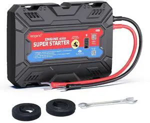 leagend 1300A 24V Super Capacitor Jump Starter - Batteryless, 3-13min Fast Charge, 500K Cycles, BT 5.3, 5-32V, -40F~176F leagend 1300A 24V Super Capacitor Jump Starter - Batteryless, 3-13min Fast Charge, 500K Cycles, BT 5.3, 5-32V, -40F~176F
