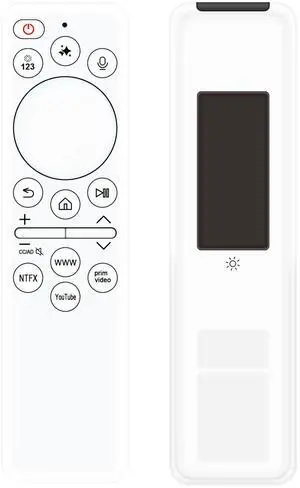 BN59-01482A Voice Replacement Remote Control Applicable for Samsung The Frame Pro 2025 Smart TV QN65LS03FWFXZA QN75LS03FWFXZA QN85LS03FWFXZA QN43LS03FAFXZA QN50LS03FAFXZA QN55LS03FAFXZA QN65LS03 BN59-01482A Voice Replacement Remote Control Applicable for Samsung The Frame Pro 2025 Smart TV QN65LS03FWFXZA QN75LS03FWFXZA QN85LS03FWFXZA QN43LS03FAFXZA QN50LS03FAFXZA QN55LS03FAFXZA QN65LS03