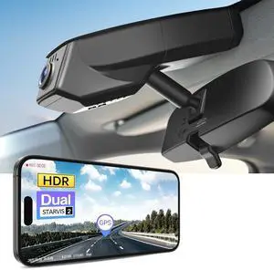 mangoal STARVIS 2 Front 4K HDR Dash Cam IMX678, Custom Fit for GMC Canyon 2015-2022 WD Elevation AT4 Denali(Model A), 5GHz WiFi, GPS, 64GB Card mangoal STARVIS 2 Front 4K HDR Dash Cam IMX678, Custom Fit for GMC Canyon 2015-2022 WD Elevation AT4 Denali(Model A), 5GHz WiFi, GPS, 64GB Card