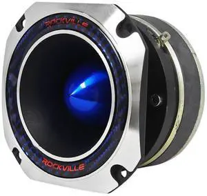 Rockville RT4 2 Inches Car Tweeter CEA Compliant 120 Watts Titanium Compression Horn Rockville RT4 2 Inches Car Tweeter CEA Compliant 120 Watts Titanium Compression Horn