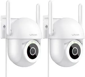 litokam 4MP Security Camera Outdoor, 2.5K Cameras for Home Security Outside with 360 PTZ, Color Night Vision, WiFi Cam with Siren, Auto Tracking & AI Motion Detection, 2-Way Talk (2 Pack) litokam 4MP Security Camera Outdoor, 2.5K Cameras for Home Security Outside with 360 PTZ, Color Night Vision, WiFi Cam with Siren, Auto Tracking & AI Motion Detection, 2-Way Talk (2 Pack)