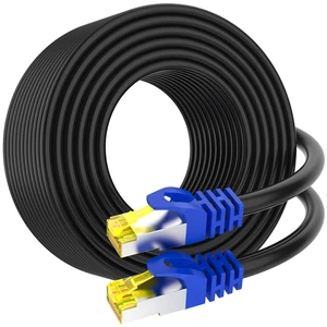 AoforzTech Cat 8 Ethernet Cable 125 FT,Heavy Duty High Speed Network Internet Cable, RJ45 Connector,26AWG 40Gbps 2000Mhz Patch Cord,S/FTP Indoor & Outdoor LAN Cable-Waterproof(Black) AoforzTech Cat 8 Ethernet Cable 125 FT,Heavy Duty High Speed Network Internet Cable, RJ45 Connector,26AWG 40Gbps 2000Mhz Patch Cord,S/FTP Indoor & Outdoor LAN Cable-Waterproof(Black)