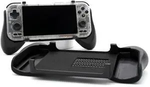 Grip for Retroid Pocket 4/4 Pro 2-in-1 Reversible Screen Cover & Thick Comfort Grip Case with Felt Wrap Ergonomic for RP4 Handheld 2n1 Deluxe Grip for Retroid Pocket 4/4 Pro 2-in-1 Reversible Screen Cover & Thick Comfort Grip Case with Felt Wrap Ergonomic for RP4 Handheld 2n1 Deluxe