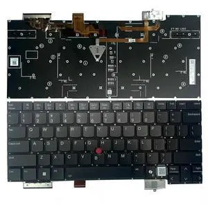 Zahara US Black Keyboard Backlight Backlit Replacement for Lenovo ThinkPad X1 Carbon 13th Gen 21NS 21NT Zahara US Black Keyboard Backlight Backlit Replacement for Lenovo ThinkPad X1 Carbon 13th Gen 21NS 21NT