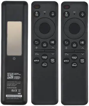 2Pack New BN59-01432A Solar Voice Remote Replacement TV Bluetooth Rechargeable with Solar Charging, Compatible with Samsung 2023-2024 Neo QLED, 8K, The Frame, and Crystal UHD Series, Black 2Pack New BN59-01432A Solar Voice Remote Replacement TV Bluetooth Rechargeable with Solar Charging, Compatible with Samsung 2023-2024 Neo QLED, 8K, The Frame, and Crystal UHD Series, Black