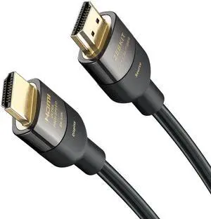Zeskit Optical Fiber 15m (49ft) 48Gbps Ultra High Speed HDMI Cable 8K60 4K120 144Hz eARC HDR HDCP 2.2 2.3 Compatible with Dolby Vision Apple TV 4K Roku Sony LG Samsung Xbox Series X RTX 3080 Zeskit Optical Fiber 15m (49ft) 48Gbps Ultra High Speed HDMI Cable 8K60 4K120 144Hz eARC HDR HDCP 2.2 2.3 Compatible with Dolby Vision Apple TV 4K Roku Sony LG Samsung Xbox Series X RTX 3080