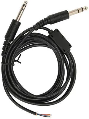JTLB Aviation Headset Replacement Cable for David Clark AVCOMM Dual GA Plug Aviation Headphone DIY Cable 6.6ft JTLB Aviation Headset Replacement Cable for David Clark AVCOMM Dual GA Plug Aviation Headphone DIY Cable 6.6ft