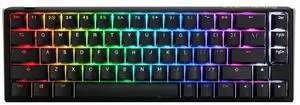 Ducky One 3 SF 65% Mechanical Keyboard: Quack Mechanics Dampening, Hot-Swappable Cherry MX Silver Switches, High-Density PBT Tripleshot Keycaps, RGB, US, Black Ducky One 3 SF 65% Mechanical Keyboard: Quack Mechanics Dampening, Hot-Swappable Cherry MX Silver Switches, High-Density PBT Tripleshot Keycaps, RGB, US, Black