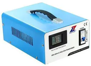 ZHENGXI Isolation Transformer 120V to 120V, 500W Audio Voltage Converter, HD Display, No Niose, 2 Output Sockets ZHENGXI Isolation Transformer 120V to 120V, 500W Audio Voltage Converter, HD Display, No Niose, 2 Output Sockets