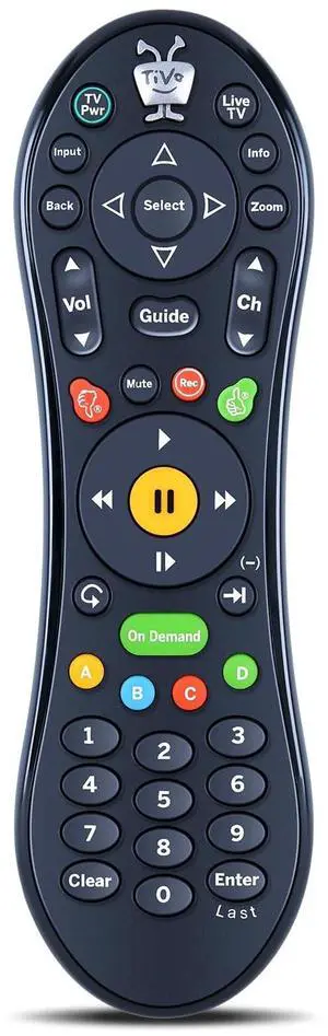 RYQIF Replacement Remote Control fits TiVo MEDIACOM RCN TIVO SMLD-00266-000 URC-7020BC0-0626-R RC30 1-1 C174901 RYQIF Replacement Remote Control fits TiVo MEDIACOM RCN TIVO SMLD-00266-000 URC-7020BC0-0626-R RC30 1-1 C174901