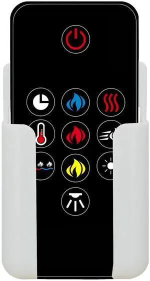 Replacement Remote Control for Napoleon Electric Fireplace W190-0136-SER NEFVC32H NEFVC38H NEFB50H-SV NEFB60H-SV NEFP32-5019W,with Wall Mounting Bracket Replacement Remote Control for Napoleon Electric Fireplace W190-0136-SER NEFVC32H NEFVC38H NEFB50H-SV NEFB60H-SV NEFP32-5019W,with Wall Mounting Bracket