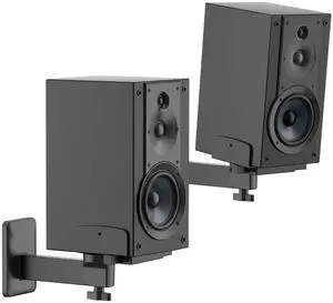 Heavy Duty Speaker Wall Mounts Compatible with Sony SS-CS5/SS-CS5M2/SS-CS8, Adjustable Dual Side Clamp Large Wall Mounts for Sony Speakers, Fits 511" Wide Speakers, WR Cable Ties, Hold Up to 55Lbs Heavy Duty Speaker Wall Mounts Compatible with Sony SS-CS5/SS-CS5M2/SS-CS8, Adjustable Dual Side Clamp Large Wall Mounts for Sony Speakers, Fits 511" Wide Speakers, WR Cable Ties, Hold Up to 55Lbs