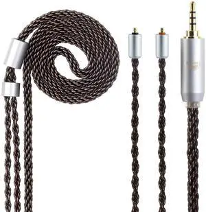 okcsc ETYMOTIC T2 lPX 8 Core Upgarded OFC Audio Cable Pure Copper Alloy Earphone Cable for Westone Linum BAX T2 lPX Cable for ETYMOTIC EVO UE Live Am PRO X10-30 PRO X10-50 MACH 10-80 2.5MM 3.94FT okcsc ETYMOTIC T2 lPX 8 Core Upgarded OFC Audio Cable Pure Copper Alloy Earphone Cable for Westone Linum BAX T2 lPX Cable for ETYMOTIC EVO UE Live Am PRO X10-30 PRO X10-50 MACH 10-80 2.5MM 3.94FT