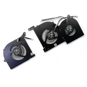 New CPU+GPU Cooling Fan for MSI Stealth GS66 WS66 11UG 11UE 11UH 11UMT 11UKT MS-16V4, P/N: BS5005HS-U4Q(16V4-CPU) BS5005HS-U3J(16V4-G-CW), only fit for Intel 11th Gen CPU Version New CPU+GPU Cooling Fan for MSI Stealth GS66 WS66 11UG 11UE 11UH 11UMT 11UKT MS-16V4, P/N: BS5005HS-U4Q(16V4-CPU) BS5005HS-U3J(16V4-G-CW), only fit for Intel 11th Gen CPU Version