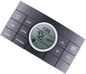 ZWP 3314082.000 RV Thermostat Multi-Zone Comfort Control Center 2 10-Button Replacement for Dometic CCC2 - Fit for Air Conditoner Series 579/595/600/6308/520/6218xx/457915 and More ZWP 3314082.000 RV Thermostat Multi-Zone Comfort Control Center 2 10-Button Replacement for Dometic CCC2 - Fit for Air Conditoner Series 579/595/600/6308/520/6218xx/457915 and More