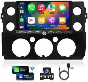 Car Radio Stereo for Toyota FJ Cruiser 2006-2020 Replacement Carplay Android Auto GPS Navigation Tesla Style with DSP in Dash Headunit Multimedia Player Backup Camera 64G Car Radio Stereo for Toyota FJ Cruiser 2006-2020 Replacement Carplay Android Auto GPS Navigation Tesla Style with DSP in Dash Headunit Multimedia Player Backup Camera 64G