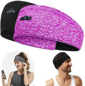 BORAYDA 2-Pack Bluetooth Headband, Bluetooth 5.4 Sleeping Headphones,18 Hours Play Time,HD Stereo, Built-in Microphone, Workout, Running, Sports, Men/Women Giftv BORAYDA 2-Pack Bluetooth Headband, Bluetooth 5.4 Sleeping Headphones,18 Hours Play Time,HD Stereo, Built-in Microphone, Workout, Running, Sports, Men/Women Giftv
