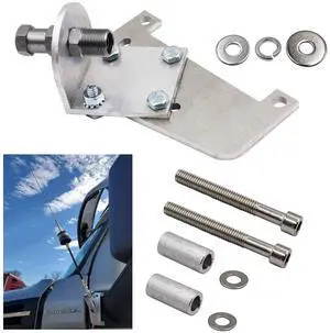LOSTAR Fit for 2017-Up Cascadia P4 PCA5502, PC-A55-02 Mirror Antenna Mount Freightliner LOSTAR Fit for 2017-Up Cascadia P4 PCA5502, PC-A55-02 Mirror Antenna Mount Freightliner