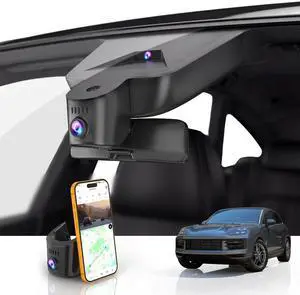 GATGIT Front 4K Dash Cam Custom fit for Porsche Cayenne(E3) 2019-2026, 911(992) 2020-2024, Panamera(971) 2017-2026, Taycan 2020-2026(Model A),Integrated Camera,OEM,2160P HDR,Parking Mode,5.8G WiFi GATGIT Front 4K Dash Cam Custom fit for Porsche Cayenne(E3) 2019-2026, 911(992) 2020-2024, Panamera(971) 2017-2026, Taycan 2020-2026(Model A),Integrated Camera,OEM,2160P HDR,Parking Mode,5.8G WiFi