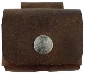 LeatherTex, Rustic Charging Cover Compatible with AirPods Pro, Pocket Size, Bluetooth Device Case, Portable Carrying Pouch, Full Grain Leather, Handmade, Bourbon Brown LeatherTex, Rustic Charging Cover Compatible with AirPods Pro, Pocket Size, Bluetooth Device Case, Portable Carrying Pouch, Full Grain Leather, Handmade, Bourbon Brown