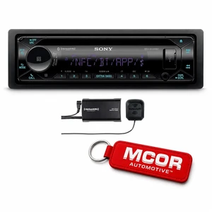 Sony MEX-N5300BT CD Receiver with Dual Bluetooth, SiriusXM Ready, Front USB, FLAC, Extra BASS + SXV300V1 SiriusXM Vehicle Tuner Bundle Sony MEX-N5300BT CD Receiver with Dual Bluetooth, SiriusXM Ready, Front USB, FLAC, Extra BASS + SXV300V1 SiriusXM Vehicle Tuner Bundle