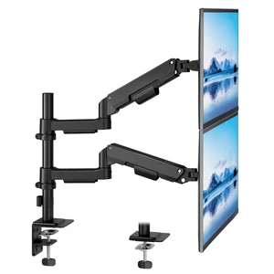 PEGZONE Dual Monitor Stand for 17-32 Inch Screens,Full Motion Desk Mount PEGZONE Dual Monitor Stand for 17-32 Inch Screens,Full Motion Desk Mount