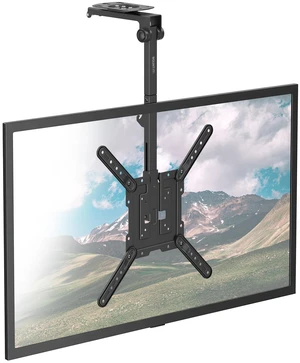 Mount-It! Fold-Up Ceiling TV Mount for 2355 Inch TVs with Longer Arm, Space-Saving Flip Down Bracket for Flat & Slanted Ceilings, Retractable Tilt & Swivel Mount, VESA up to 400x400, 44 lbs Capacity Mount-It! Fold-Up Ceiling TV Mount for 2355 Inch TVs with Longer Arm, Space-Saving Flip Down Bracket for Flat & Slanted Ceilings, Retractable Tilt & Swivel Mount, VESA up to 400x400, 44 lbs Capacity