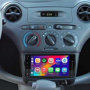 Car Radio for Toyota Echo 2000-2005 with Wireless Carplay & Android Auto, 9 Inch IPS Touch Screen for Echo Car Stereo BT FM in Dash GPS WiFi Backup Camera SWC-2+32G Car Radio for Toyota Echo 2000-2005 with Wireless Carplay & Android Auto, 9 Inch IPS Touch Screen for Echo Car Stereo BT FM in Dash GPS WiFi Backup Camera SWC-2+32G