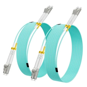 ZHENLIAN-LC to LC Fiber Patch Cable 10G LSZH OM3 Multi-Mode Fiber Optic Cable Cord Duplex 50/125um (2, 1200, Inches) ZHENLIAN-LC to LC Fiber Patch Cable 10G LSZH OM3 Multi-Mode Fiber Optic Cable Cord Duplex 50/125um (2, 1200, Inches)